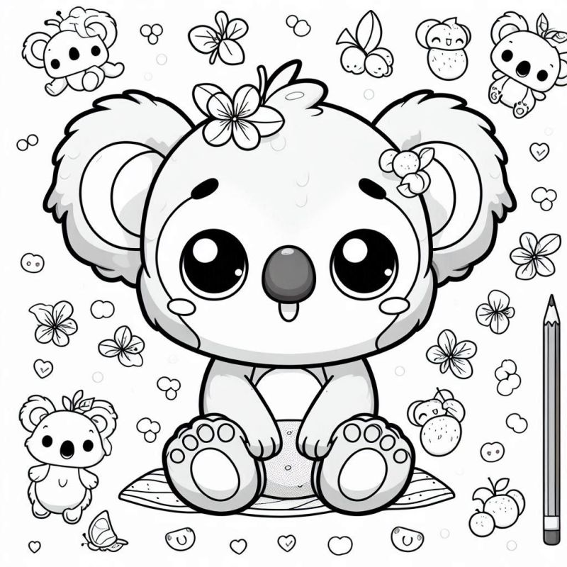 erros comuns ao imprimir desenhos fofos para colorir