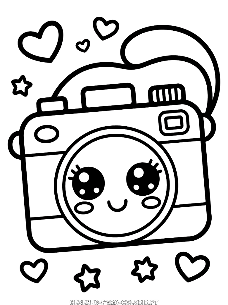 desenhos fofos de animais para colorir