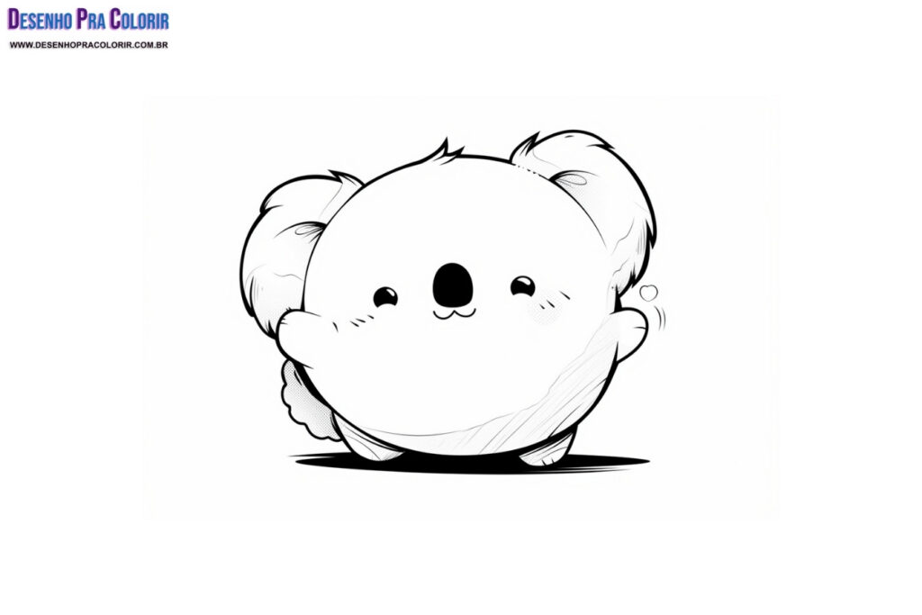 melhores desenhos fofos para colorir online