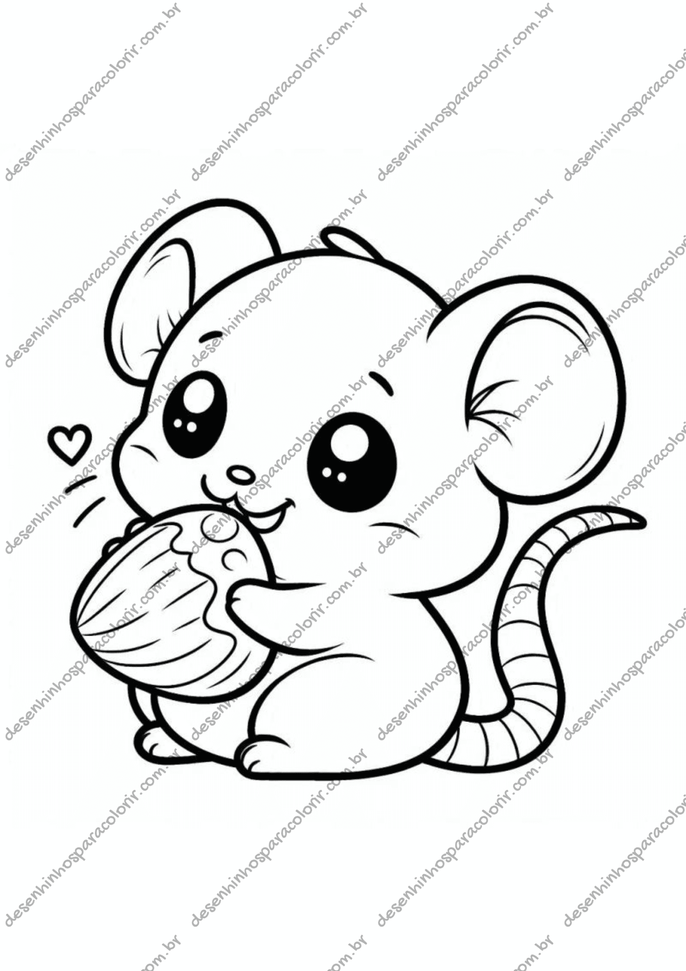 imagens fofas para colorir