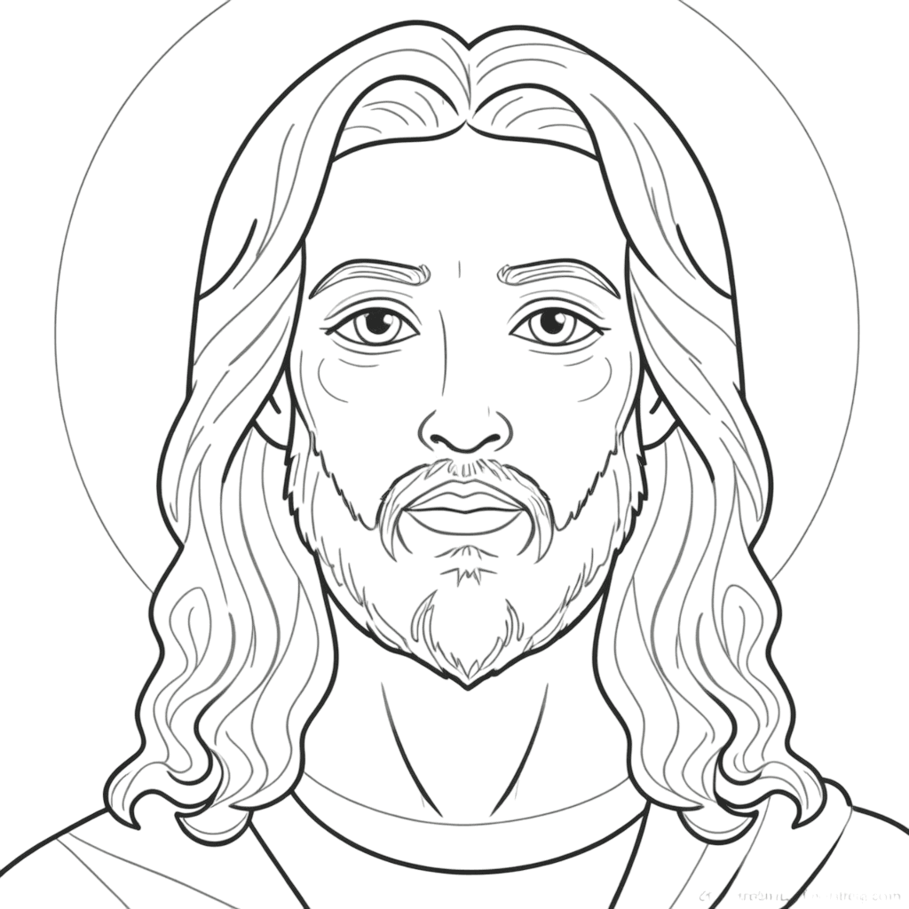melhores desenhos de jesus para colorir grátis