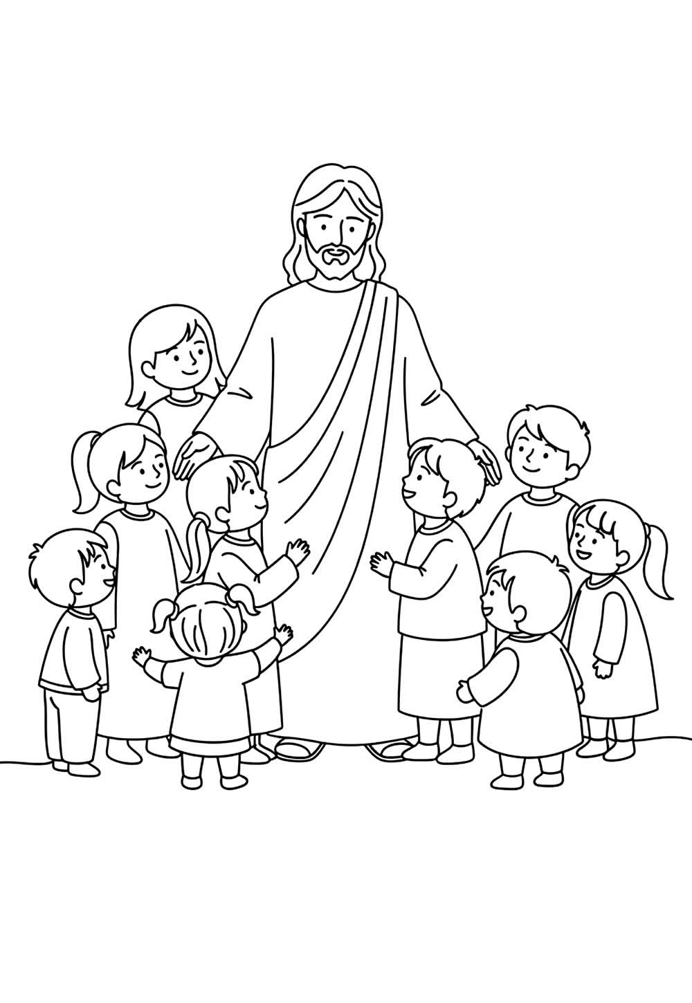 erros comuns ao colorir Jesus