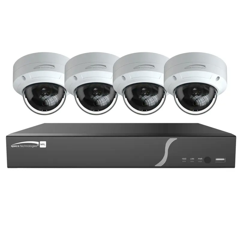 Kit de câmeras de segurança IP com NVR