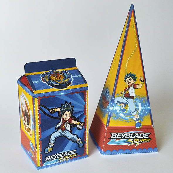 Decoração de mesa Beyblade: ideias criativas