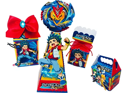 Brincadeiras para festa infantil com tema Beyblade