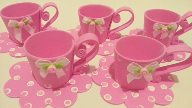 Top 10 Modelos Criativos de Lembrancinhas de Chá de Panela em EVA