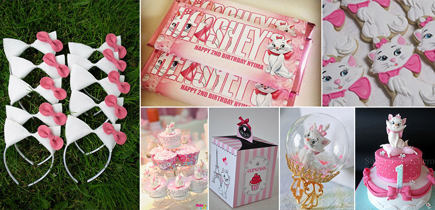 lembrancinha de aniversario da gatinha marie