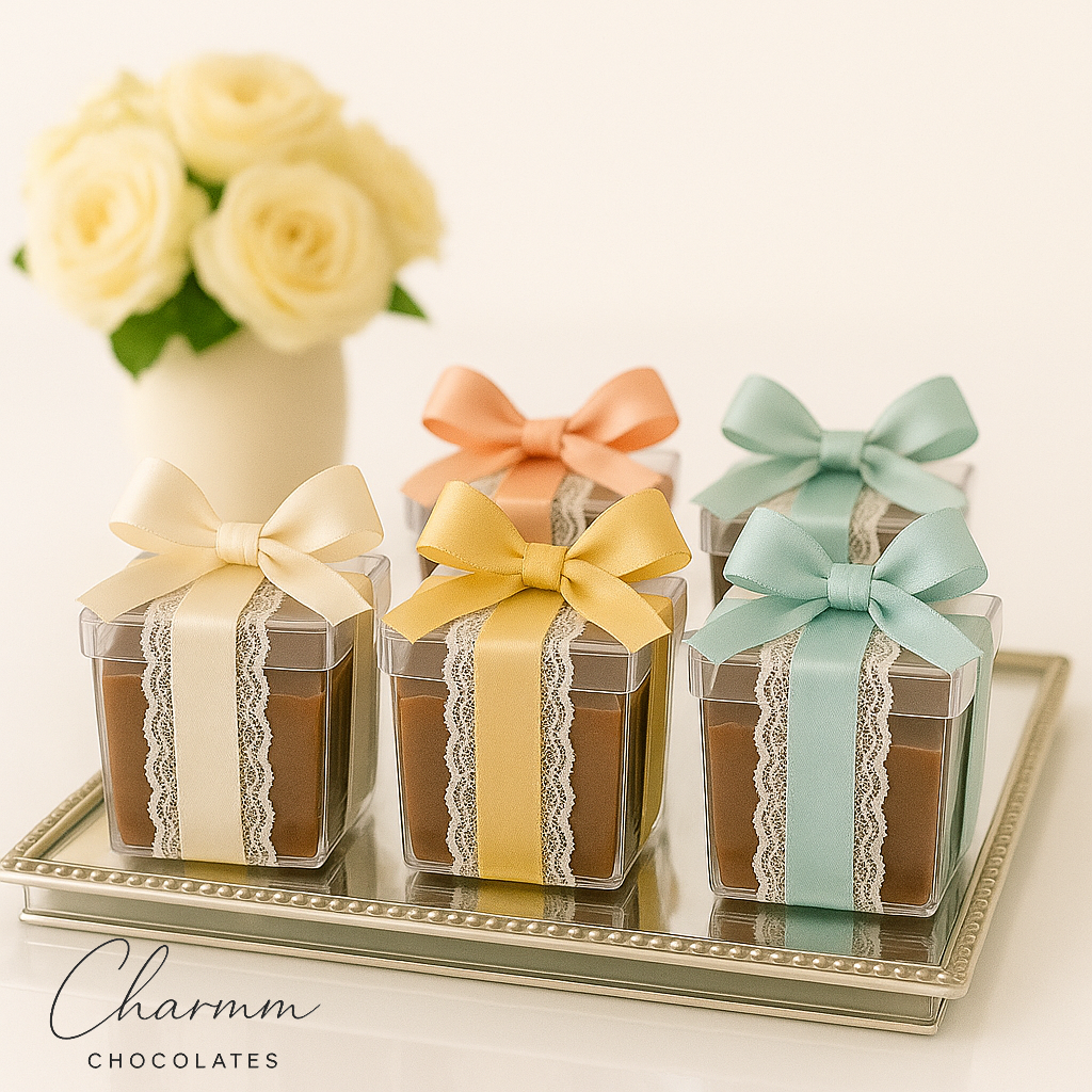 lembrancinha de batizado caixinha de acrilico