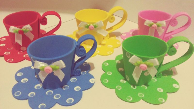 Onde Encontrar os Melhores Kits de Lembrancinhas de EVA Prontas para seu Chá