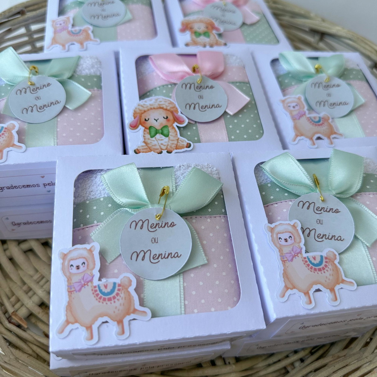 lembrancinha de chá revelação