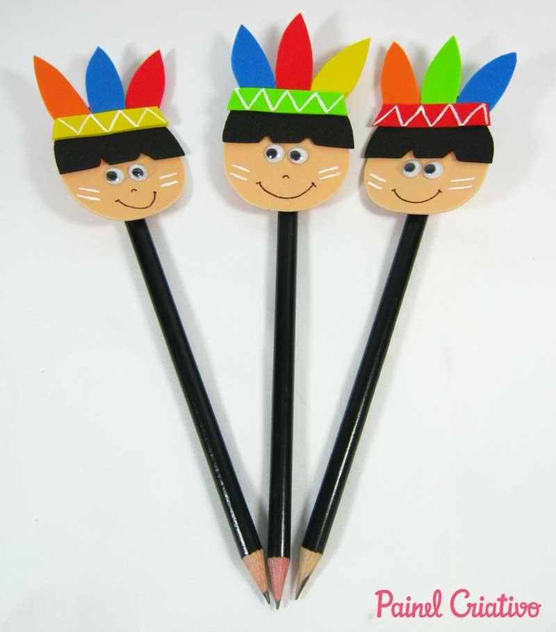 DIY: Porta-Lápis Divertidos em EVA para Organizar a Mesa