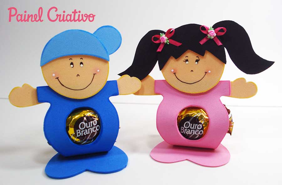 Lembrancinhas de EVA com Tubete: Ideias Fáceis e Econômicas