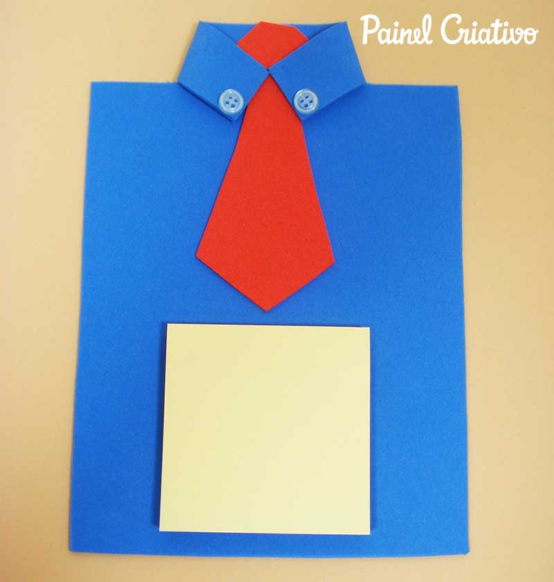 lembrancinha de eva para o dia dos pais