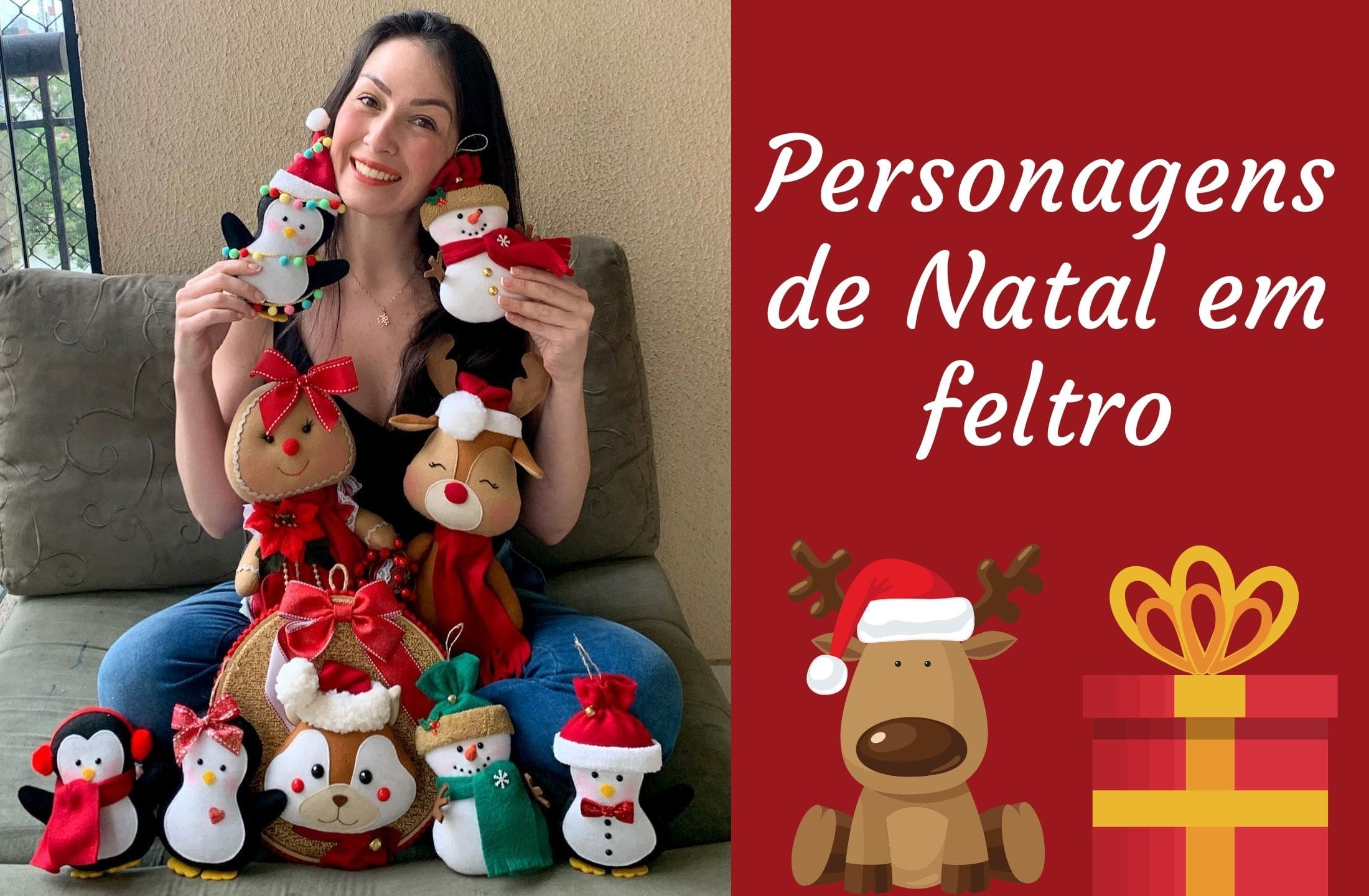 lembrancinha de feltro menino