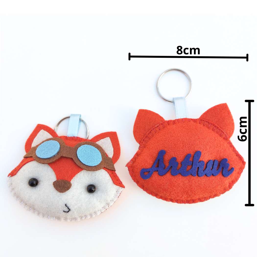 lembrancinha de feltro menino