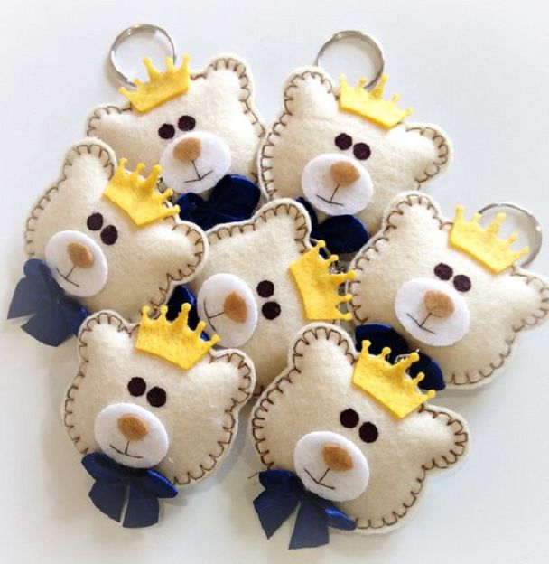 10 Moldes de Feltro Gratuitos para Lembrancinhas de Meninos