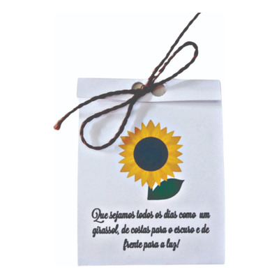 Lembrancinhas Ecológicas: Kits de Plantio de Girassol para Eventos