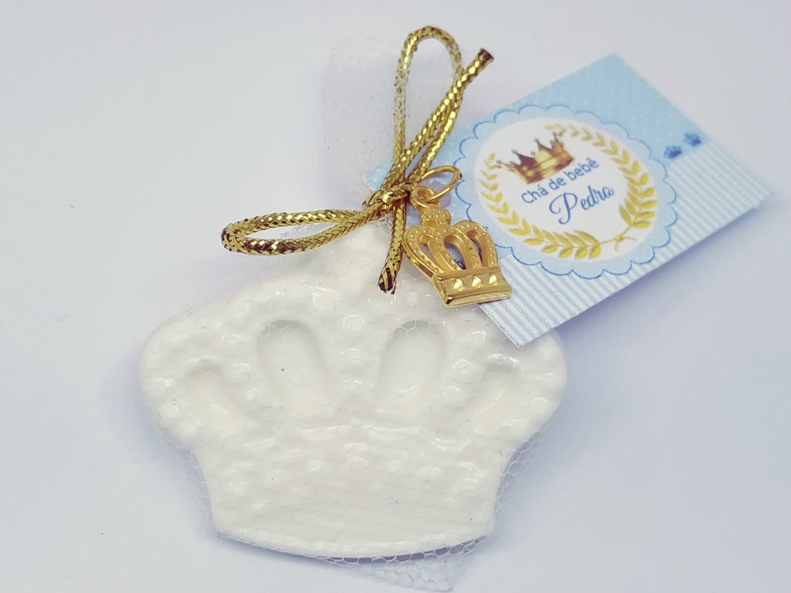 lembrancinha de maternidade coroa