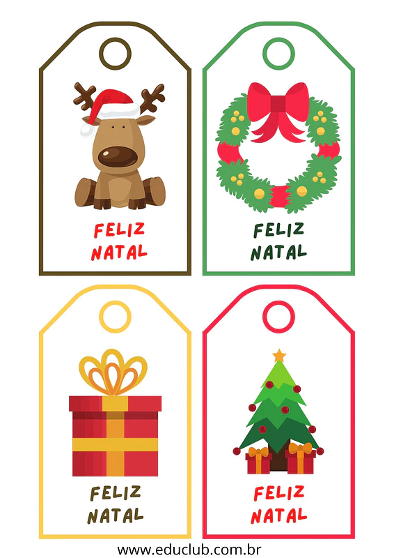 lembrancinha de natal para alunos