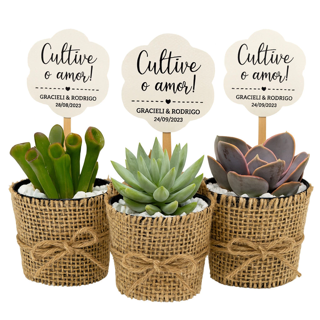 Lembrancinhas de Casamento Sustentáveis: Opções Ecológicas com Juta