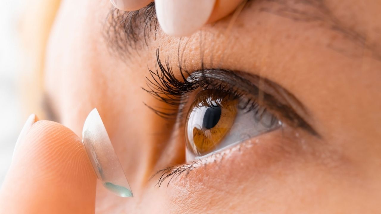 lentes de contato gelatinosas