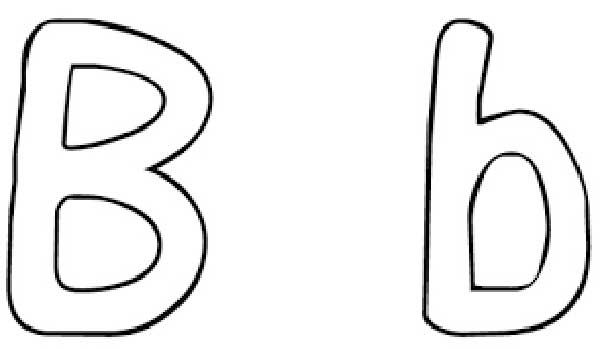 erros comuns ao ensinar a letra b para colorir