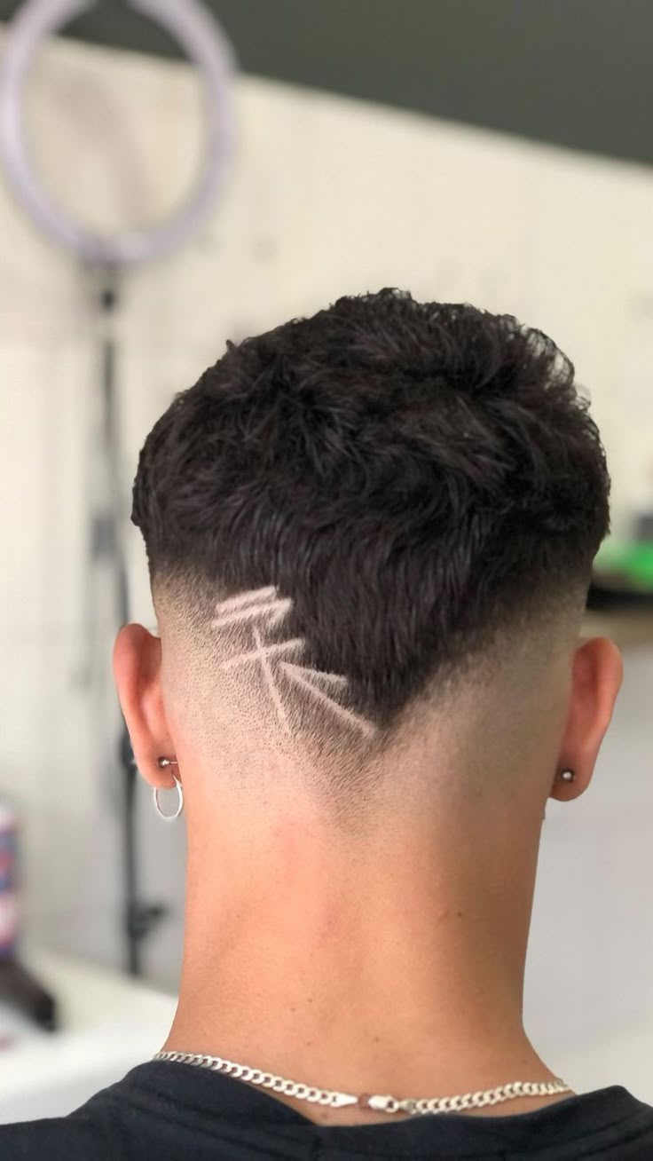 listra no cabelo feminino