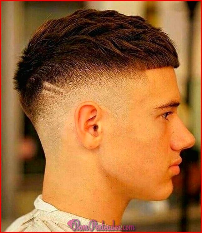 listra no cabelo feminino