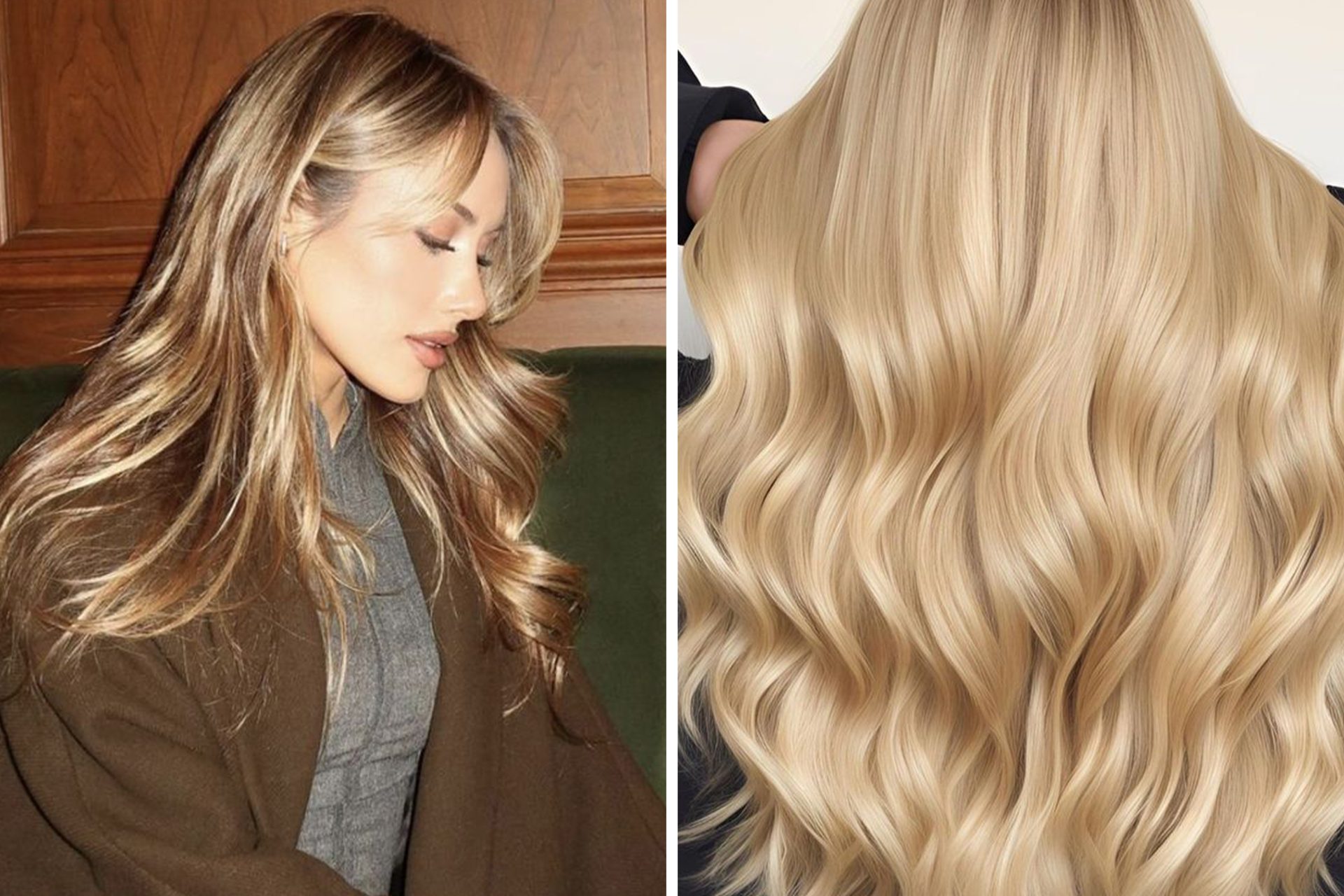 loiro dourado ombré