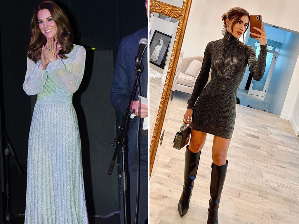 looks com blusa de lurex