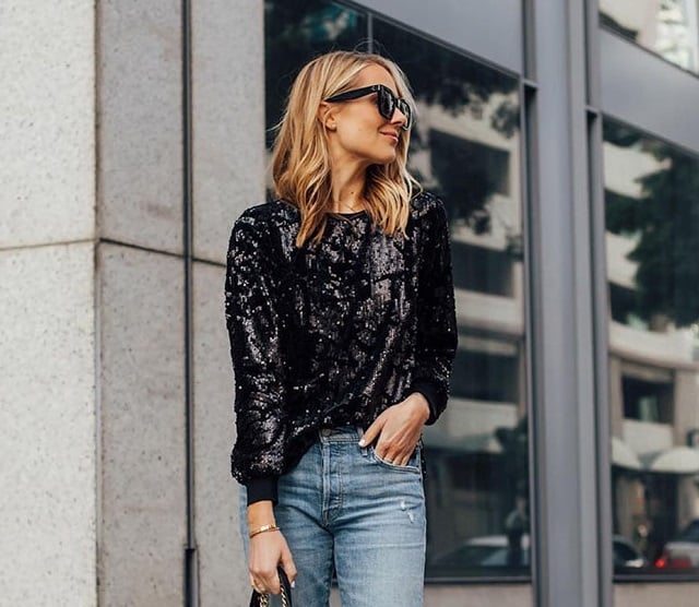 Do Escritório à Festa: 5 Maneiras de Adaptar Sua Blusa de Lurex