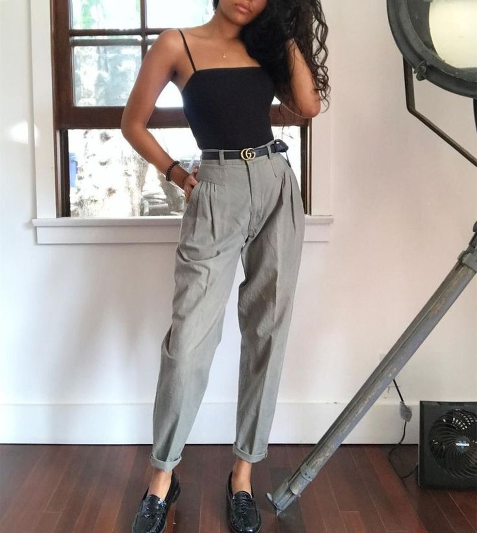 looks com calça de alfaiataria