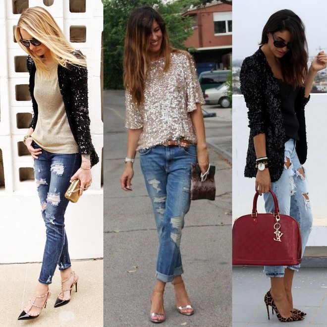 Estilo Hi-Lo: Combinando Calça Destroyed com Peças Elegantes