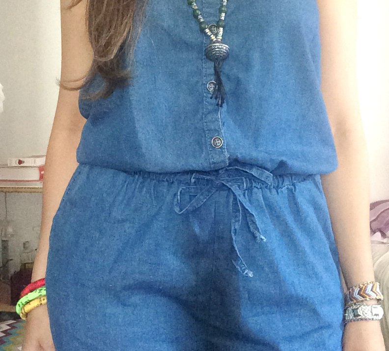 looks com macacão jeans