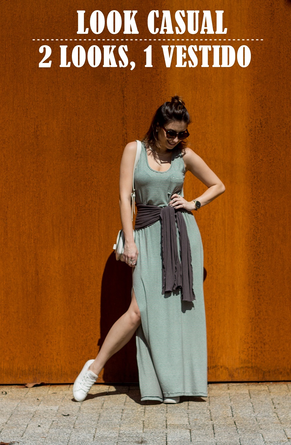 looks com vestido de malha