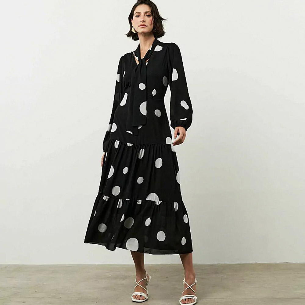 Vestido de Poá: Desvendando a Versatilidade da Estampa Clássica