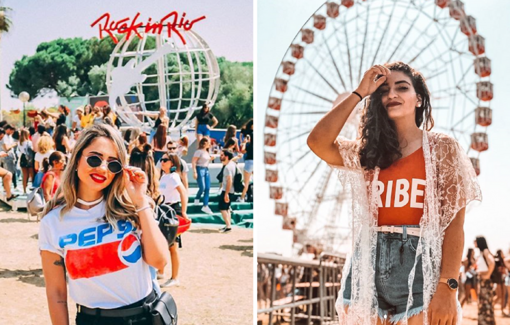 looks para o Rock in Rio