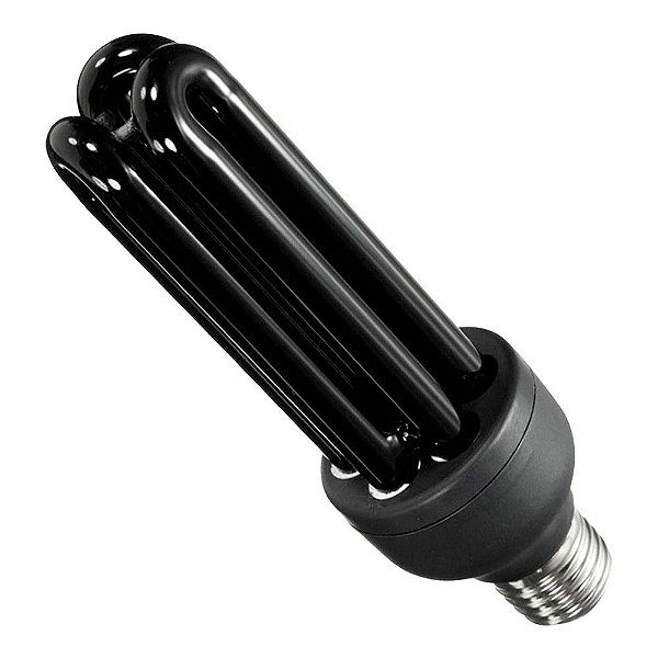 Lâmpada de luz negra fluorescente