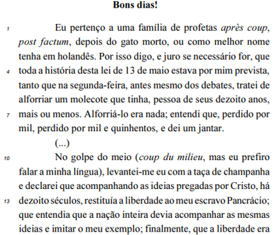 erros comuns ao analisar dom casmurro
