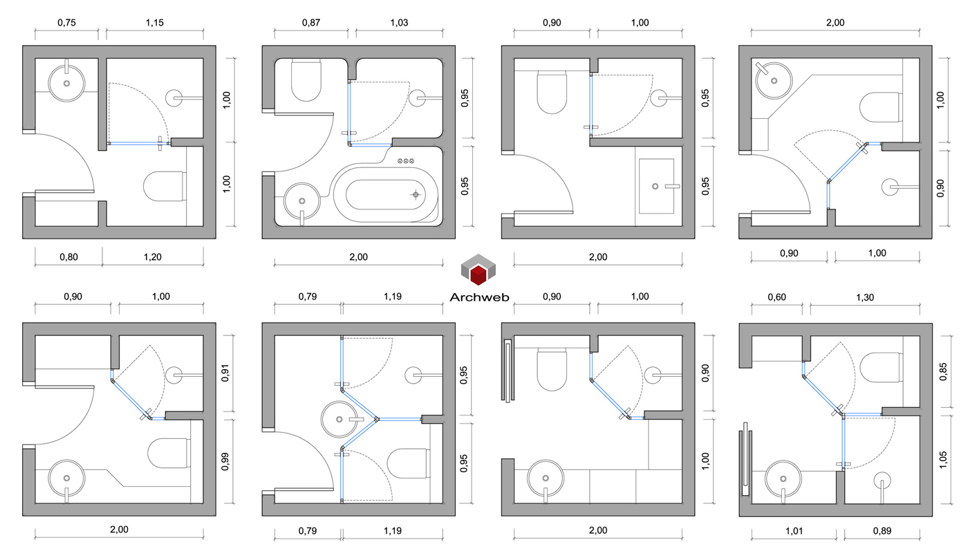 medidas ideais para um banheiro quadrado funcional e confortavel