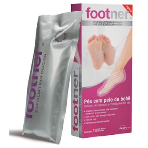 Meia esfoliante para os pés funciona