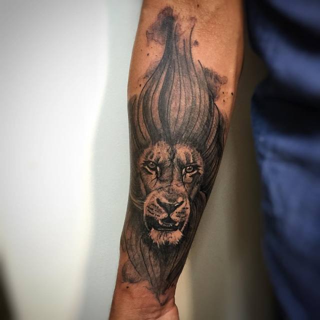 melhores designs de tatuagem de leao para se inspirar