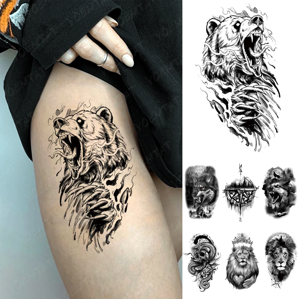 melhores designs de tatuagem de leao para se inspirar