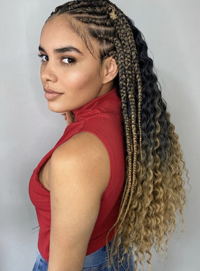 melhores estilos trança nagô cachos soltos inspirações