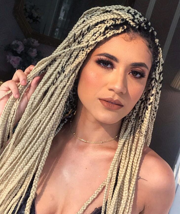 preço para fazer tranças box braids rosto oval