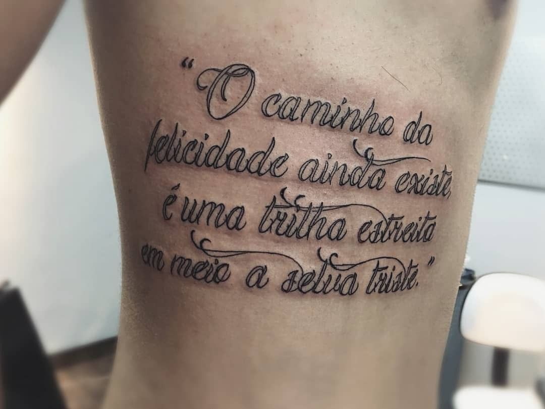 melhores frases para tatuagem masculina com significado