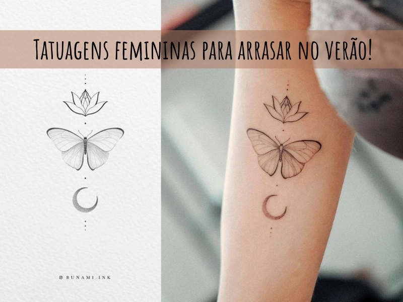 melhores ideias tatuagem feminina delicada