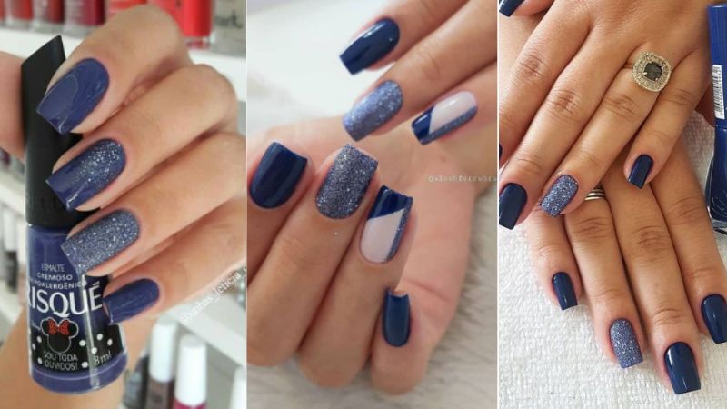 quanto custa fazer unhas azuis decoradas