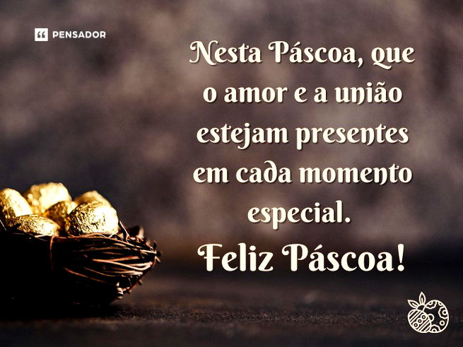 mensagens de pascoa 2026