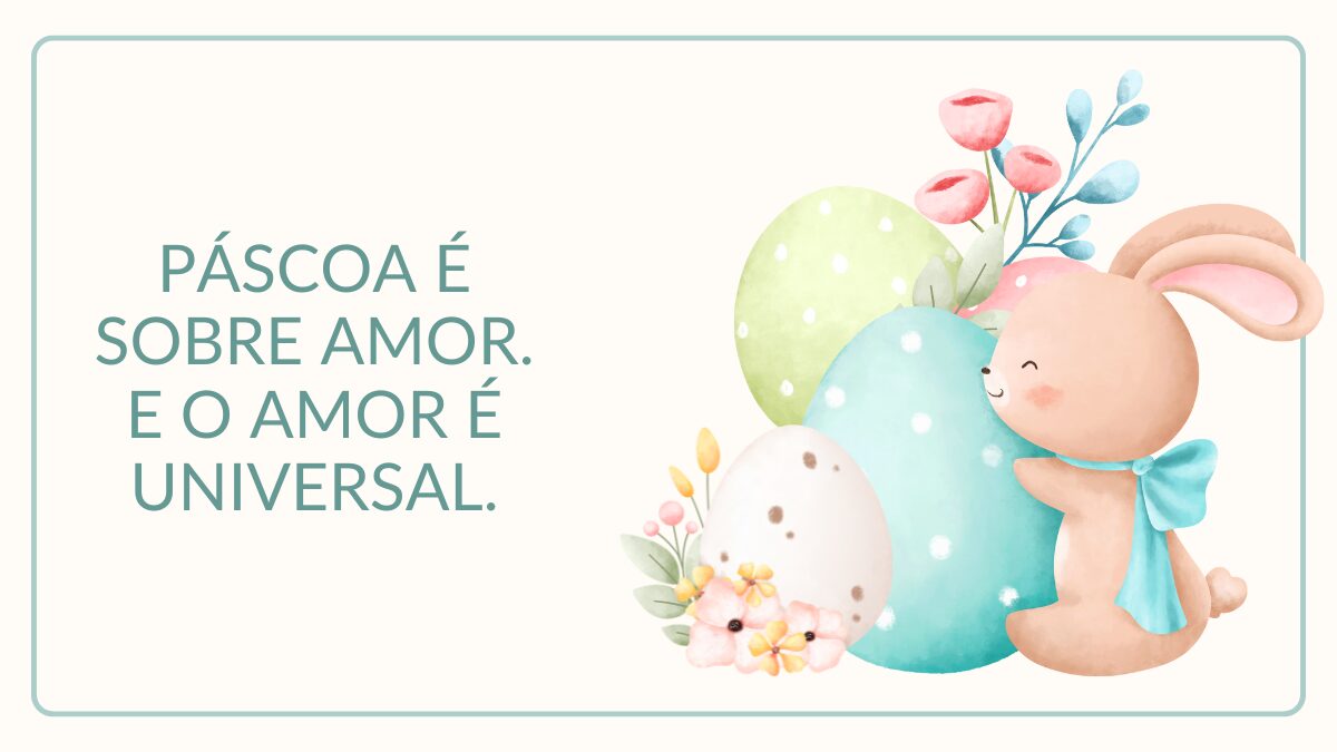 mensagens de pascoa feliz